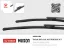 Silecek süpürgesi 700/600mm muz tipi p307 cc 07/03-03/05 sılbak  resmi