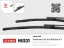 Silecek süpürgesi 700/650mm muz tipi p307-p307 sw 10/04 vıto sılbak  resmi