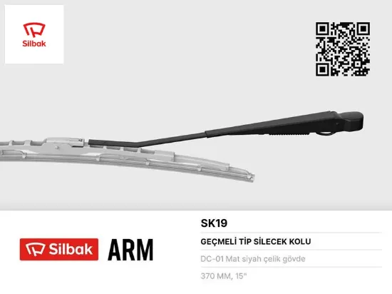 Silecek kolu 430mm r9-r11 ym sılbak  resmi
