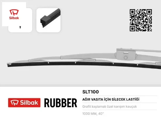 Silecek lastiği 1000mm otobus tipi sılbak  resmi