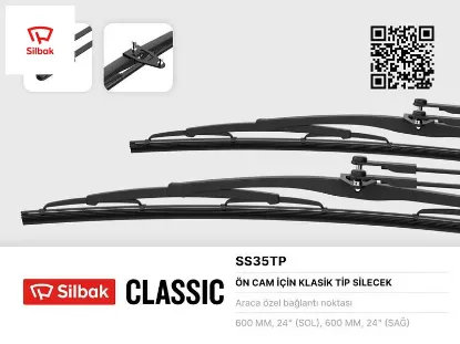 Silecek süpürgesi 600mm ıkarus otobüs-deutz ymbenz l310. 0310 80- sılbak  resmi