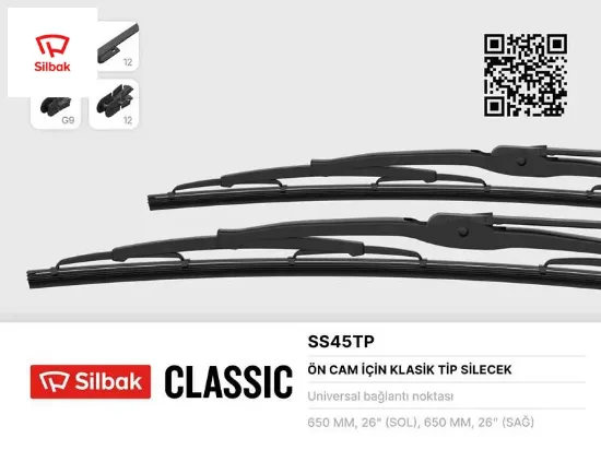 Silecek süpürgesi 650mm fh12-euro cargo-tech-stralıs-trakker-atego-axor-benz 17 22-3336-1729-4850 sılbak  resmi