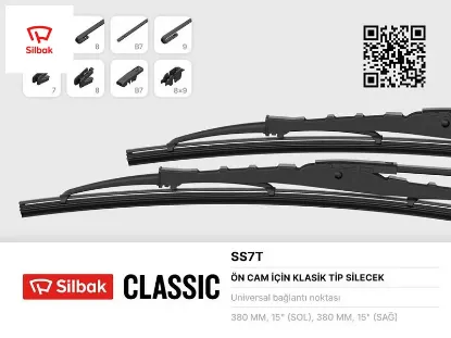 Silecek süpürgesi 380mm r12-m131-tm30-1340- dogan-kartal-sahın sılbak  resmi