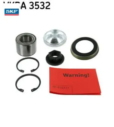 Arka teker rulmanı fıesta v 01 08 focus ı 98 04 fusıon 02 12 mazda ıı 03 07 abs set skf 2s6j1a049aa/ d35026151c/ 98ax1a049ab resmi