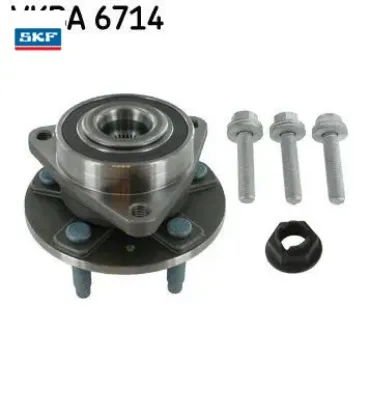 Ön teker poryası rulmanlı chevrolet cruze 09-15 -astra j 09-15 276mm disk j67 skf 13583478/ 328016/ 13502828/ 328000 resmi