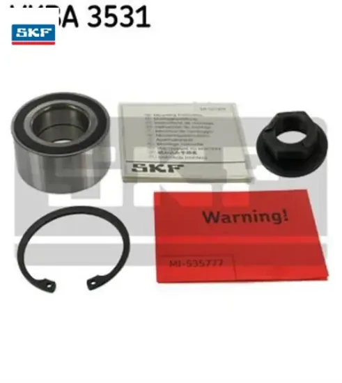 Ön teker rulmanı fıesta v 01> focus 98>04 fusıon 02>12 courıer 14>ka ııı 16> ecosport 13> mazda 2 07 skf 8v5j1k018aa/ 8v511215bb/ 2s6j1k018 resmi