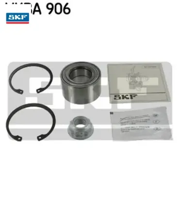 Bah-0023 ön teker rulmanı golf - polo skf 6n0498625 resmi