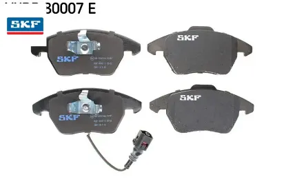 0986tb2457-ön balata fişli caddy ııı 04 golf ıv v vı 97 jetta passat 05 polo 09 octavıa 04 skf 1k0698151/ 1k0698151e/ wva23587 resmi