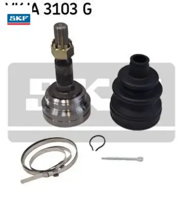 Aks kafası dış astra g-zafıra a 1.4/1.6 16v 98-05 33x22x52 153.5mm skf 90538427/ 374002 resmi