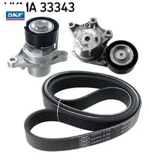 Alternatör gergi kiti 6pk1004-6pk1005 p208-p2008-p308-partner-berlıngo-jumpy-c4-ds3 1.6 bluehdı skf 1613255580/ 1613255380/ 9803757280 resmi