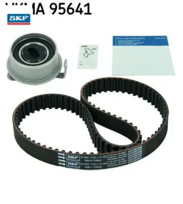 Triger kayış seti eksantrik seti atos 1.1l g4hg 02-09 / i10 1.1l g4hg 08-13 / pıcanto 1.1l g4hg 05- skf 2431202270/ 2431202701/ 2441002750 resmi