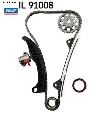 Eksantrik zincir seti p107-p108-c1-aygo 1.0 i vtı 68 bvm 5 skf 0816.K3/ 0816.H1/ 0849.28/ 1354021020 resmi