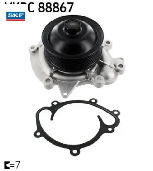 Devırdaım pompası om642 w204 w212 w166 w221 w639 b906 skf a6422002201 resmi