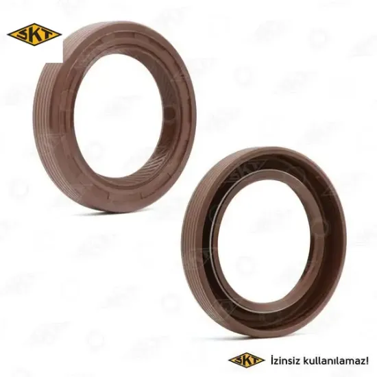 Eksantrik ön kapak keçesi r12 toros r19 europa 1.4-1.6 ölçü 35 x 50x8 skt 7700859691 resmi