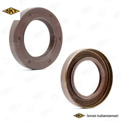 Krank keçesi ön lacetti 1.8 16v-nubira skt 90183572 resmi