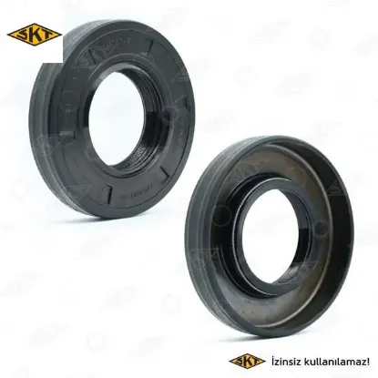 Ön teker keçesi r9/r11 - clıo symbol 1.4-mgn 1.6 27.95x56x10 skt 7703087146 resmi