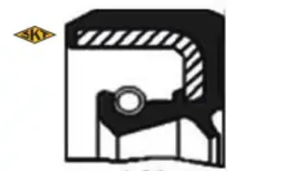 Döner mil keçesi hattat 35x72x12 skt hta102090 resmi