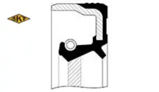 Eksantrik mili punto-albea-panda 1.2 motorlar 31x55x7 skt 55189997/ 50048042/ 55229442 resmi