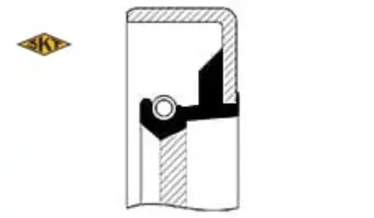 Krank keçesi ön murat 124-131-kuş serisi skt 40000050/ 21011005034 resmi