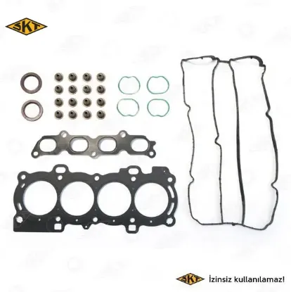Üst takım conta focus ıısilindir kapak contalı 1.6 16v. 100 hp 10.03-- 02.07 benzinli motorlar skt 4m5g 6008 aa resmi