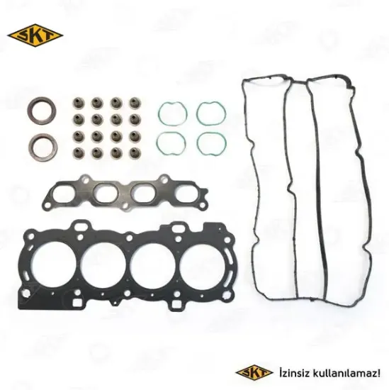 Üst takım conta focus ıısilindir kapak contalı 1.6 16v. 100 hp 10.03-- 02.07 benzinli motorlar skt 4m5g 6008 aa resmi