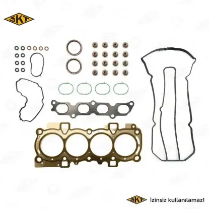 Üst takım conta focus ıı-ııı. Mondeo ıv silindir kapak contalı1.6ti 105-110 -120-125hp benzinli moto skt 4m5g 6008 üst resmi