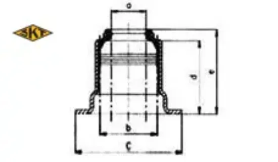 Subap lastıgı egsoz fıesta fusıon ıı ııı 1 25 1.4 1.6 16v focus 1.4 1.6 98 c max 03 mondeo ıv 07 c30 skt 96mm6571bh/ 1479887 resmi