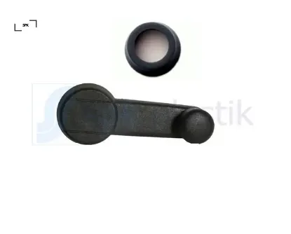 Cam açma kolu pullu siyah r9-r12-toros spk 7704001315/ 7704003710/ 7702252802 resmi