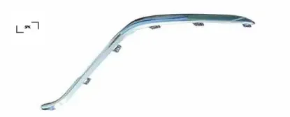 Ön tampon çıtası sol lınea 11 nikelaj spk 735547971 resmi