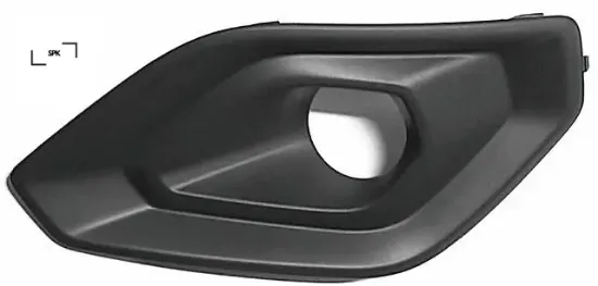 Sis far çerçevesi sisli sol courier 18-21 spk jt7619953bb resmi