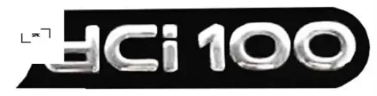 X kapı çıta yazısı master dci 100 spk 8200312989/ 8200312983 resmi