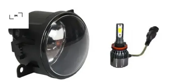 Sis farı sağ-sol led xenon ampüllü fluence-mgn ıı-ııı-kng-master-logan-107-207-307-p407-p607 astra g spk 6206.39/ 8200074008/ 26155eb500 resmi