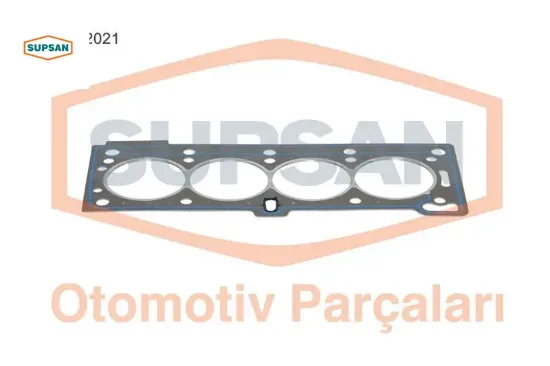 Silindir kapak contası renault megane ı-clıo ıı-symbol 1.4-1.6 8v-r19 1.4ı-dacıa solenza k7m-k7j supsan 7700866683/ 7700273748 resmi