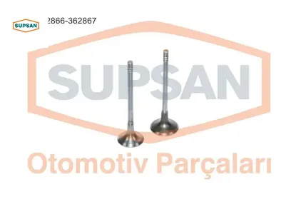 Subap takımı emme egzoz 206-207-208-301-307-308-407-508-2008-3008-5008-partner-berlıngo-e xpert-rıft supsan 0948.F7/ 0949.F5/ av6q6505/ av6q6507 resmi