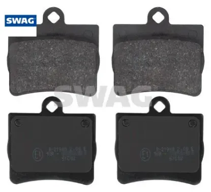 Fren balatası arka c-class w202 94 00 swag a0054201820 resmi