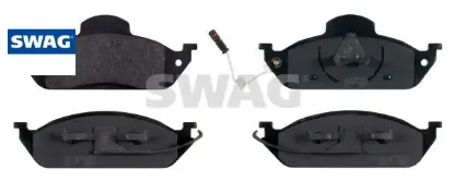 Fren balatası on mercedes ml-class w163 98 05 swag a1634201220 resmi