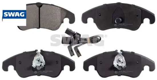 Ön balata fişli audı a4-a5-a6-a7-q5 2008 febı 16798 swag 8k0698151d/ 8r0698151/ 4g0698151d resmi