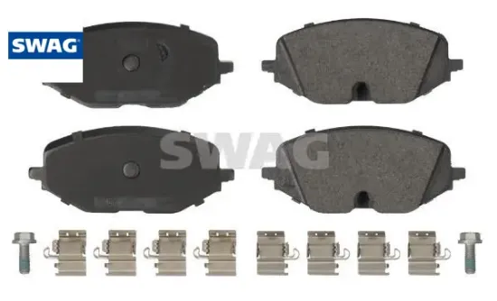 Fren balatası takımı diskli fren seat febı 180631 swag 5wa698151 resmi