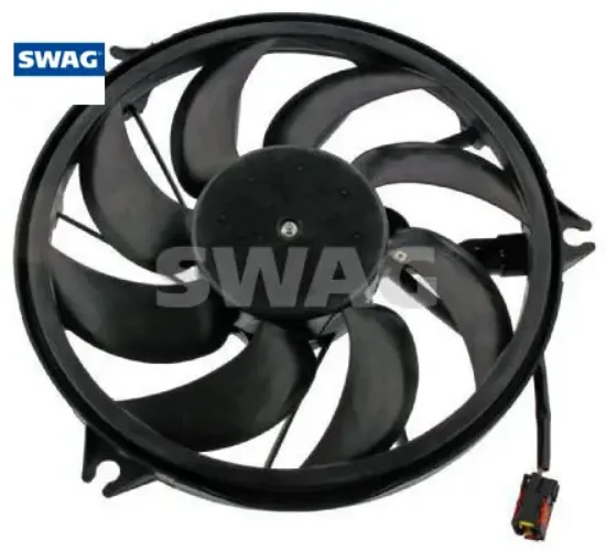 Fan motoru p206 1.1-1.4-1.4-1.6-2.0 16v-1.6hdı-2.0hdı 98 250w-385mm swag 1253.C9/ 1253.R7/ 1254.87 resmi