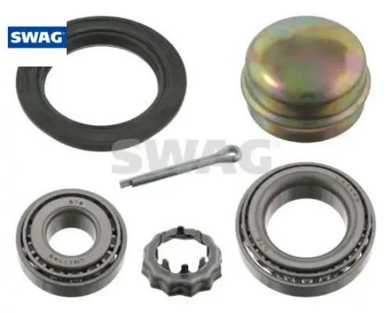 Arka teker rulmanı kıt passat 1.8-2.0 04/00 -golf ı-ıı-ııı-ıv-jetta-polo-ıbıza-toledo-favorıt febı 3 swag 6u0598625/ 191598625 resmi