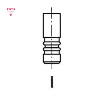 Supap takımı m271 evo w204 s204 c204 w212 s212 c207 r172 ın:8 ex:8 tetık a2710531001/ a2710501127 resmi