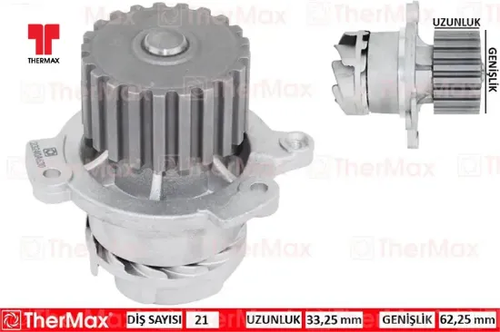 Devirdaim vega 110 1.5 16v t thermax 21121307015/ 21121307010 resmi