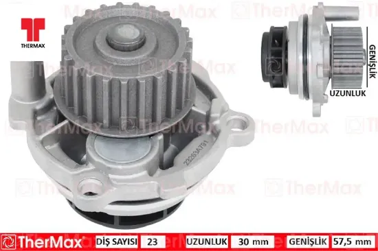 Devirdaim golf4/5-bora-jetta-passat-a3-octavıa-leon 1.6 1998-2010 benzinli akl-bfq-bse-alz t thermax 06b121011bx/ 06b121011e resmi