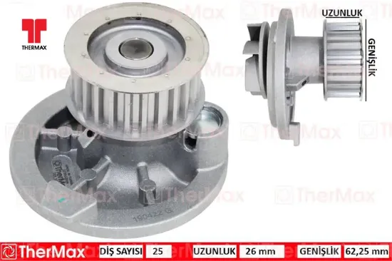 X devirdaim vectra b-a-astra g-astra h-omega b-zafıra-captıva-lacettı 2.0 x20xev pa572a t thermax 1334139/ 95507627/ 24409355/ 1334170 resmi