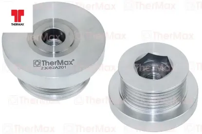 Alternatör kasnağı clıo ıı-mgn-kng-scenıc k4m-k4j-k9k-f4p 6 kanal rulmansız sabit thermax 7701477689/ 7700110616 resmi