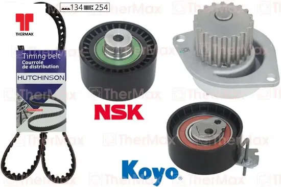 Devirdaimli eksantrik gergi kiti 206-207-307-308-partner-c2-c3-c4-xsara-berlıngo 1.6-1.6 16v tu5jp4 thermax 1610793480/ 1609525880/ 0831.L3 resmi
