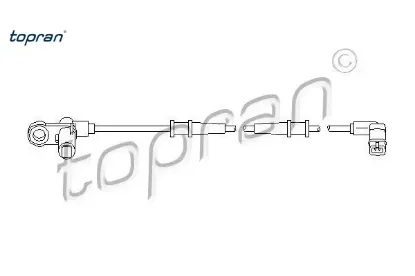 Abs sensoru on s-class w220 c215 topran a2205400117 resmi