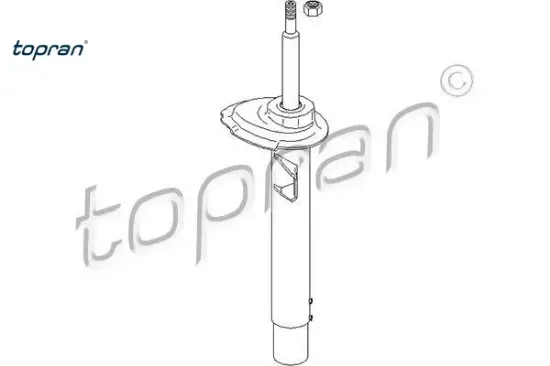 Amortısor on sol gazlı e46 97 05 topran 31311096851 resmi