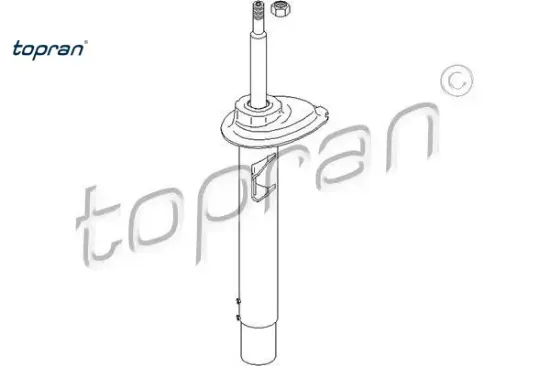 Amortısor on sag gazlı e46 97 05 topran 31311096852 resmi