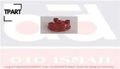 Distribütör kapağı normal kırmızı. Siyah 4 silindir orj.ürün tpart 043905207/ 043905207a resmi